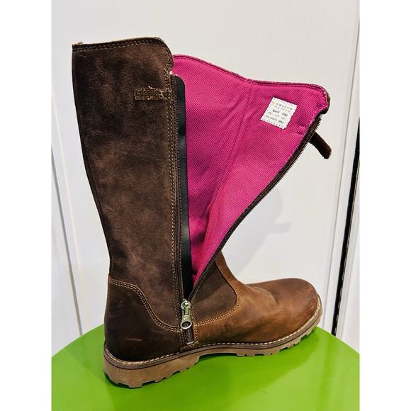 TIMBERLAND‎ 8491R Asphalt Trail Skyhaven Boots Leather Brown Size 5.5 - Picture 7 of 15